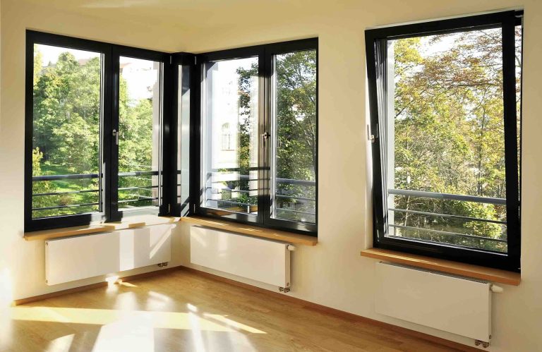 Corner window installation by Max Windows & Doors