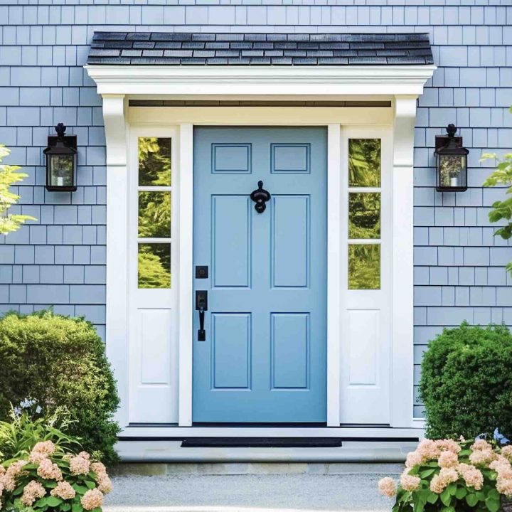 Front entry door installed by Max